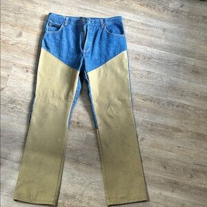 RedHead Blue and Tan Brush Pants